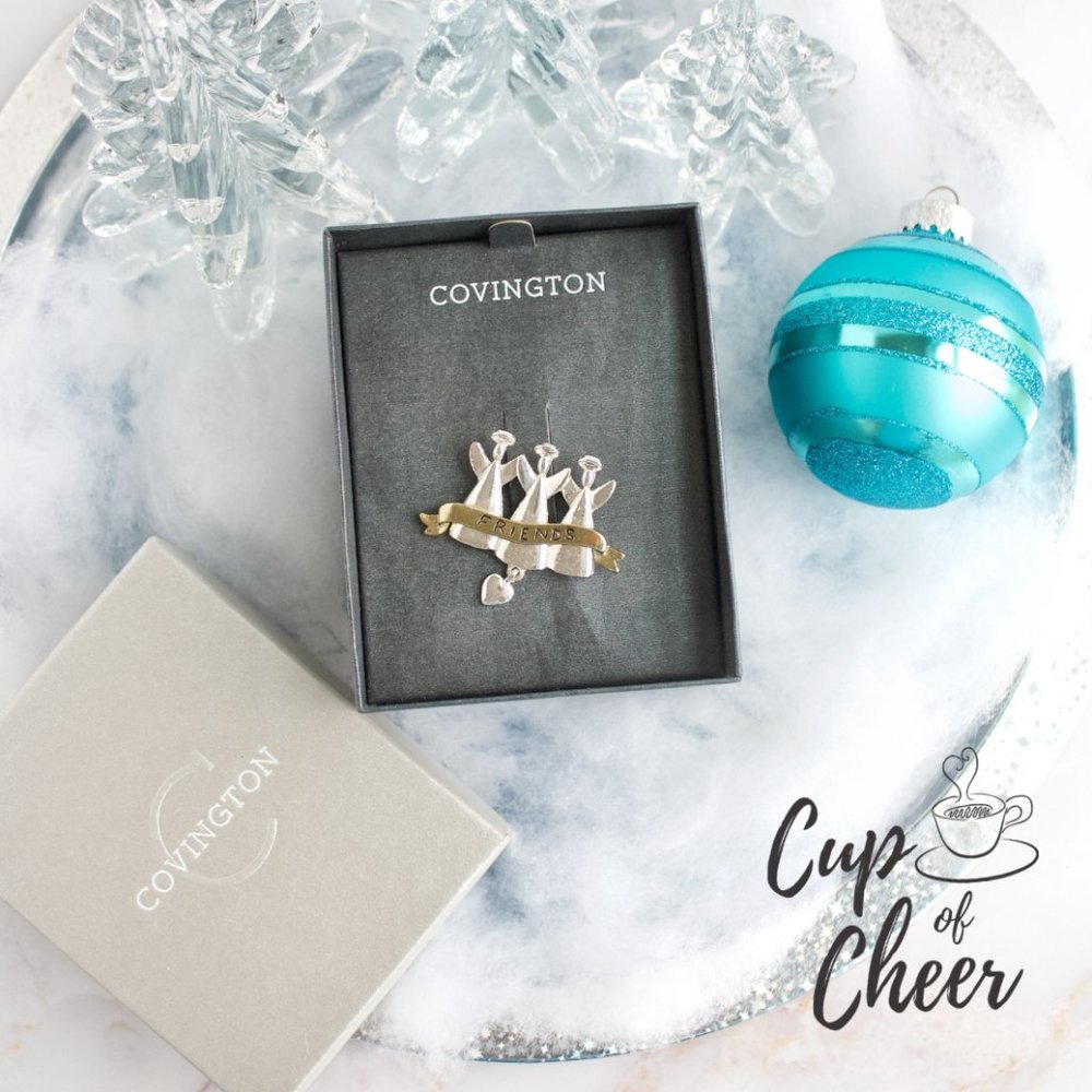 🎉HP! ✨2/$40 🎄Covington Angel Friends Holiday Pin